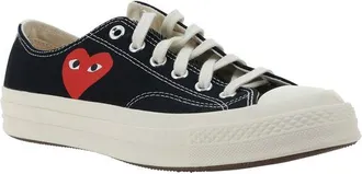 Converse Cotton Low Top Sneakers - Black