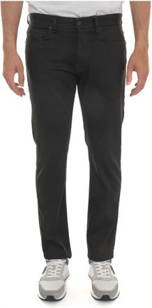 HUGO BOSS Delaware Slim-fit Broek - Heren - Slim Fit Jeans - Zwart - W38 - Polyester - Jeans