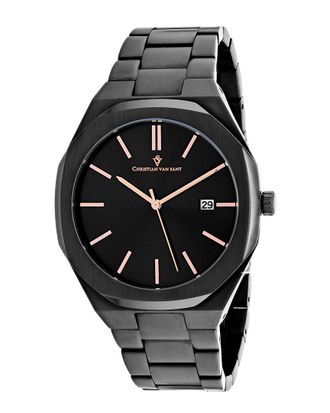 Christian Van Sant Mens Octavius Slim Watch