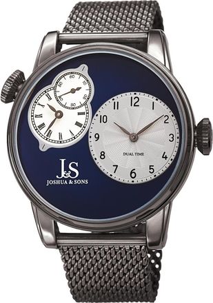 Joshua & Sons Quartz Blue Dial Mens Watch JX154GNBU