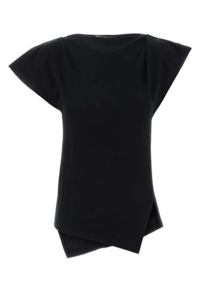 Isabel Marant Isabel Marant Black Cotton Sebani Top