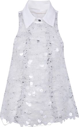 Avi&ugrave; Embroidered Fluttuanti Top