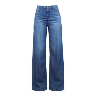 Roy Rogers Wide Jeans, female, Blue, Size: W26 Jeans Marta