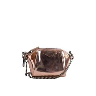 Givenchy Pre-owned Patent Leather Shoulder Bag - Dames - Pre-owned - Roze - Maat: ONE Size Leer