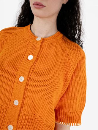 Ymc You Must Create Kwai cardigan orange