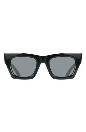 Ferragamo 50mm Gradient Cat Eye Sunglasses in Black at Nordstrom
