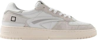 D.A.T.E. Torneo Pure Basic - Heren - Sneakers - Wit - 43 EU - Katoen - Schoenen