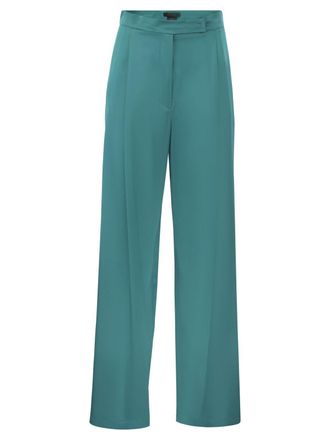 Pianoforte di Max Mara Fiesta Silk Flared Trousers