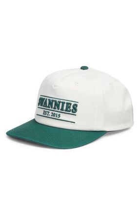 Swannies Charlie Snapback Baseball Cap in Forest at Nordstrom