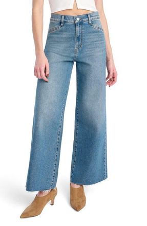 Favorite Daughter The Mischa Super High Waist Wide Leg Jean in Rio at Nordstrom, Size 31P