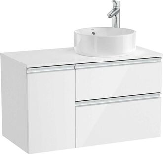 Roca Mueble Base De 2 Cajones Para Lavabo De Sobre Encimera The Gap Roca Medidas: 900x460x537 Mm - Posici&oacute;n Del Lavabo: Derecha