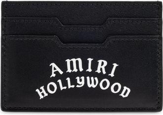Amiri Wallets & Cardholders - Heren - Portefeuilles - Zwart - ONE Size - Leer - Accessoires