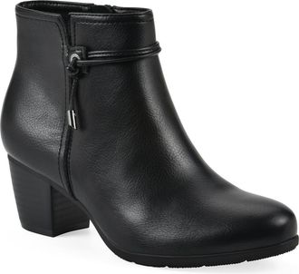 White Mountain Angelo Bootie in Black/Smooth at Nordstrom Rack, Size 7.5