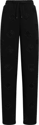 Dolce & Gabbana Pantaloni sportivi DNA con logo - Nero