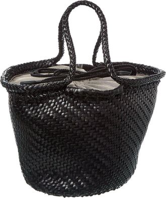 Dragon Diffusion Martha Woven Leather Tote