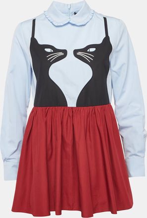 Max Mara Multicolour Cotton Chatmise Blouse