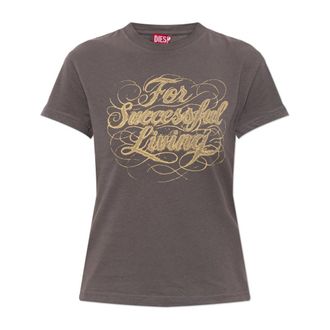 Diesel Dames, Tops, Grijs, Maat: M