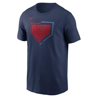 Nike Boston Red Sox Icon Nike Mens MLB T-Shirt in Blue | N19944BBQ-1E5