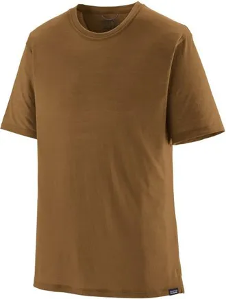 Patagonia Cap Cool Merino Shirt Merinoshirt f&uuml;r Herren | braun