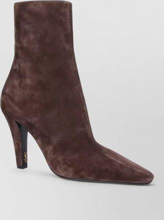 Saint Laurent suede ankle boots