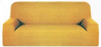 Trade Shop Trade Shop - Cubierta De La Cubierta De 3 Asientos De 5 A 250 Cm Cubierta De Sof&aacute; El&aacute;stica - Oro