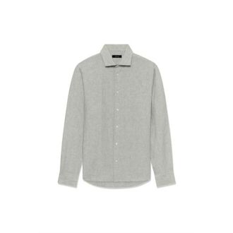 Matinique Lekker klassiek overhemd - Heren - Overhemden - Groen - Maat: XL Linnen