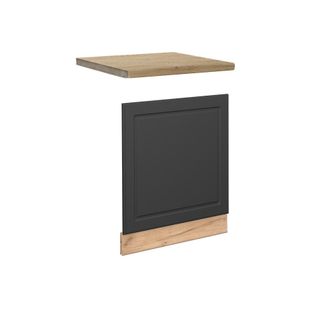 Vicco Panel Frontal Fame-line, Antracita-oro, 60 Cm, Et Roble