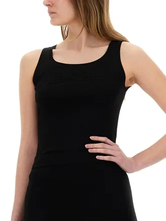 Max Mara Viscose-Polyamide Blouse - Black