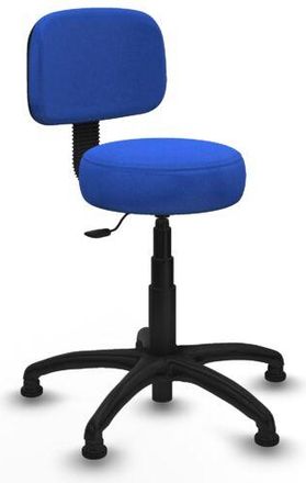 Piqueras y Crespo Piqueras Y Crespo - Silla Llanos giratorio bali azul base poliamida 600 topes