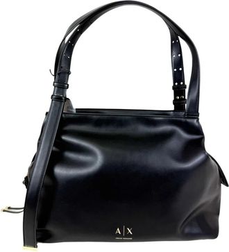 A|X Armani Exchange Alice Shopping M - Dames - Handtassen - Zwart - ONE Size - Tassen