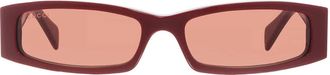 Gucci Brown Rectangular Mens Sunglasses GG1778SA 003 57