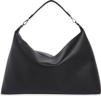BCBGeneration Faux Leather Hobo Bag in Black at Nordstrom Rack