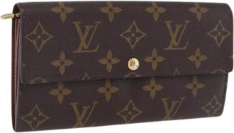 Louis Vuitton Pre-owned Long Wallet - Dames - Vintage Accessoires - Bruin - ONE Size - Vintage