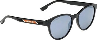 Lacoste Accessoires, Dames, Zwart, ONE Size, Zwarte Injectie Zonnebril Categorie 3