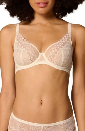 Simone P&eacute;r&egrave;le Radieuse Underwire Bra in Ivory at Nordstrom, Size 34B