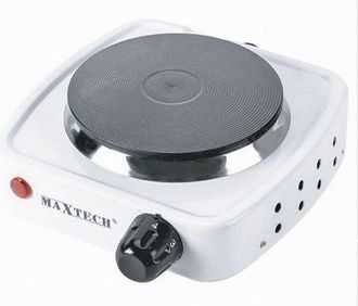 Trade Shop Trade Shop - Placa Ajustable De La Estufa El&eacute;ctrica De 500w 105mm De Vacaciones De Camping Maxtech H-009