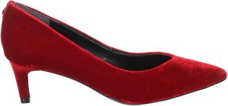 Guess Rode Velvet Pumps met Puntneus - Dames - Pumps - Rood - 36 EU - Schoenen