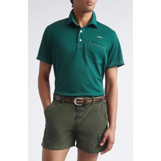 Phipps Coachs Polo in Field Green at Nordstrom, Size X-Large