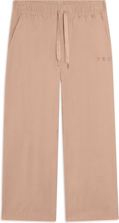 Freddy Pantaloni Sportivi Cropped con gamba Wide Leg e strass