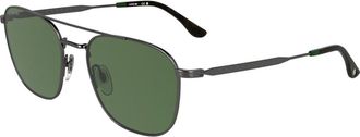 Lacoste Zonnebril L269S in kleur 035 - unisex - Zonnebrillen - Grijs - 55 MM - Accessoires