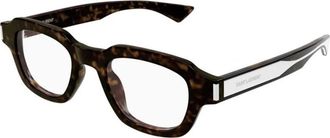Saint Laurent 791 OPT 002 Optisch Montuur - unisex - Brillen - Bruin - 48 MM - Accessoires