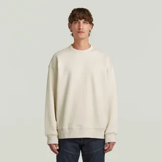 G-Star GS-01 Relaxed Sweater - Wit - Heren