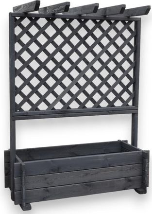Promadino Spalier Pergola mit Pflanzkasten, BxTxH: 102x65x140 cm