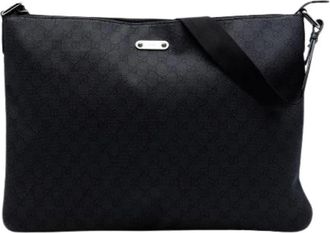 Gucci Pre-owned Cross Body Bags, female, Black, Size: ONE SIZE Pre-owned Crossbody Bag