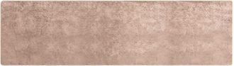 vidaXL Pasillo De Alfombra Marsa Arena 100 X 400 Cm Poli&eacute;ster Y Pvc Vidaxl