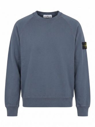 Stone Island Organic Cotton Fleece Sweatshirt