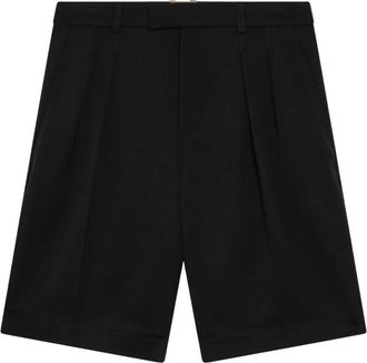 Saint Laurent Casual Shorts - Dames - Korte Broeken - Zwart - 2XS - Korte Broeken