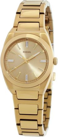 Fossil Womens Everett Gold Dial Watch