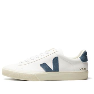 Veja Veja Campo Chromefree Lace-Up Sneakers White Blue CP0503121