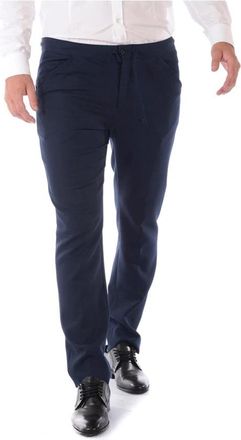 Daniele Alessandrini Jeans - Heren - Slim Fit Broeken - Blauw - XS - Polyester - Broeken